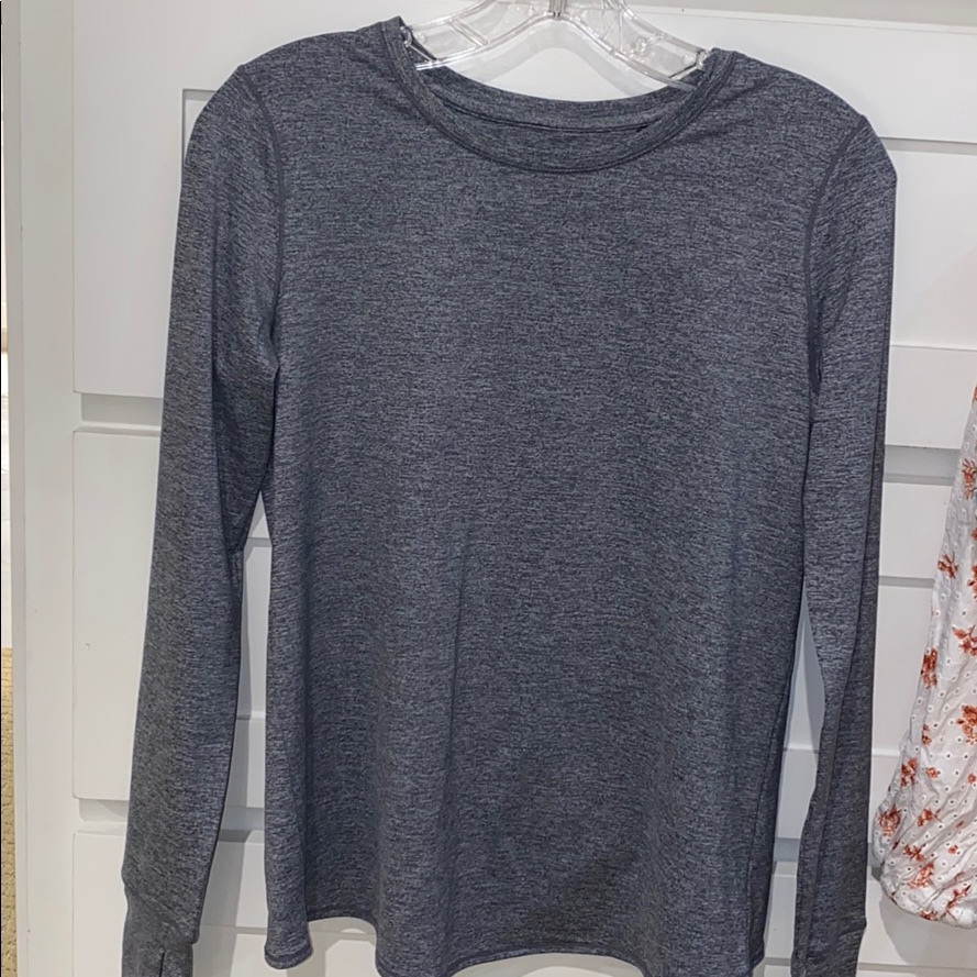 Athlete Basic Gray Long Sleeve